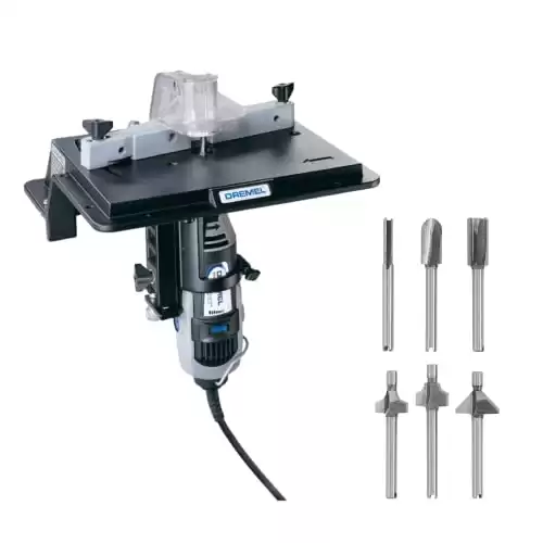 3. Dremel 231 portable rotary router table