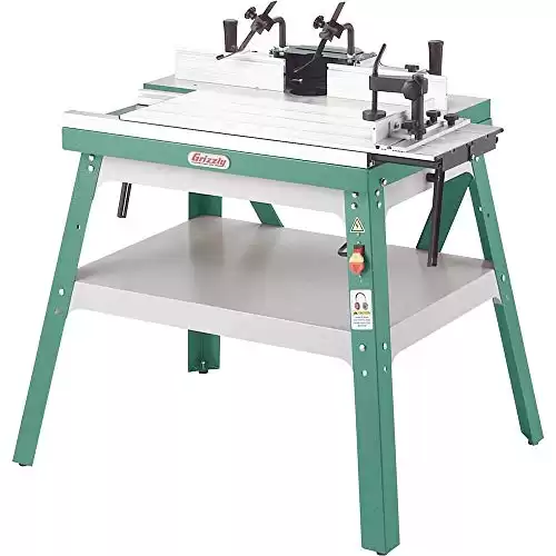 6. Grizzly Industrial G0528 - Sliding Router Table