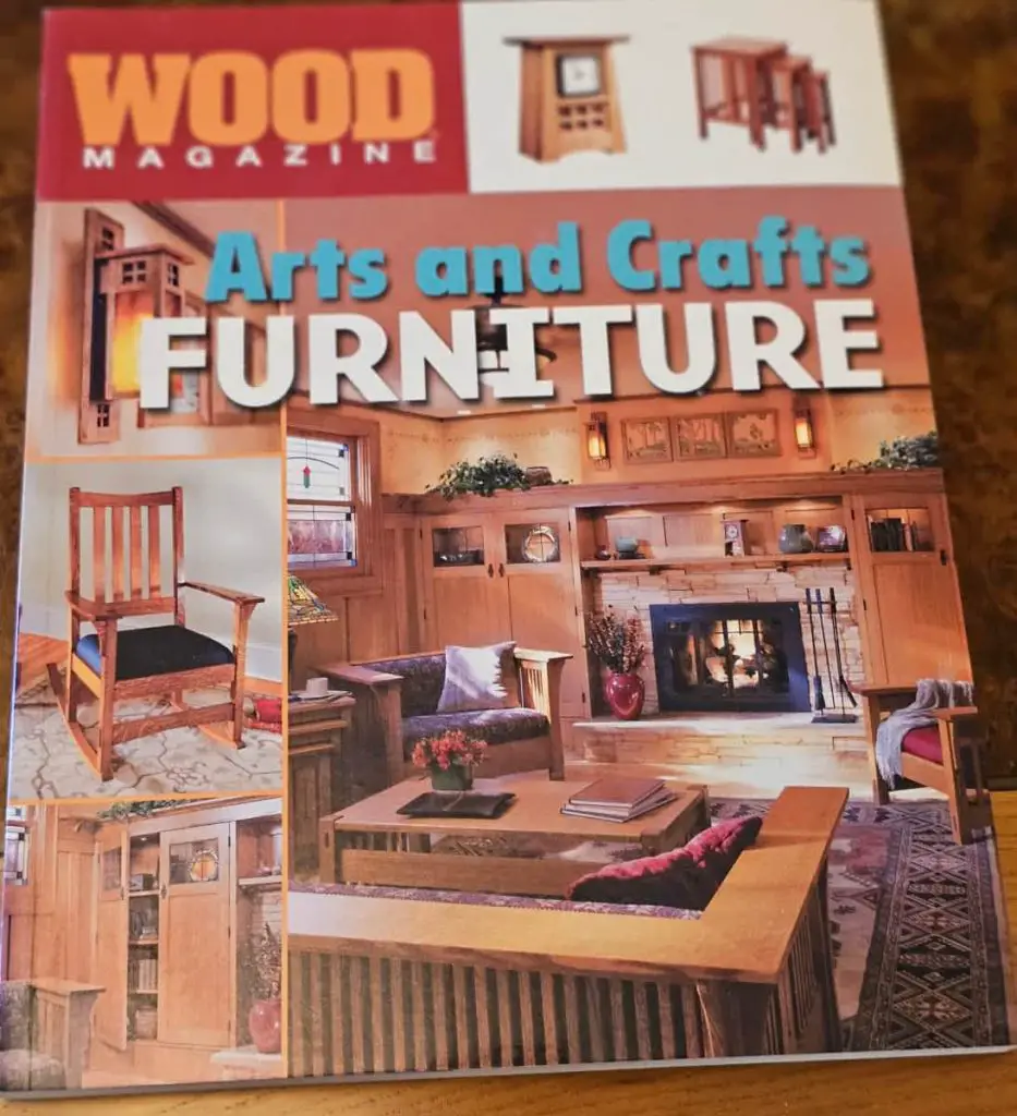 wood magazine arts and crafts furniture